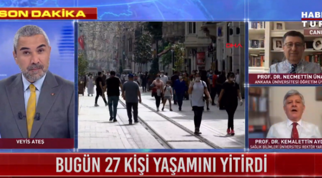 Habertürk TV'de yayına yansıyan yellenme sesi gündem oldu