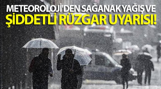 Hava durumu: Meteoroloji'den sağanak yağış ve şiddetli rüzgar uyarısı (22 Mayıs Bugün hava nasıl olacak?)