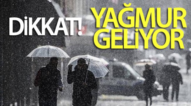 Meteoroloji'den yağış uyarısı! 27 Mayıs yurtta hava durumu