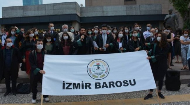 Baro Başkanlarına Polis Müdahalesine Protesto ve Suç Duyurusu