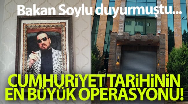 Cumhuriyet tarihinin en büyük operasyonu 'Bataklık'tan ilk görüntüler