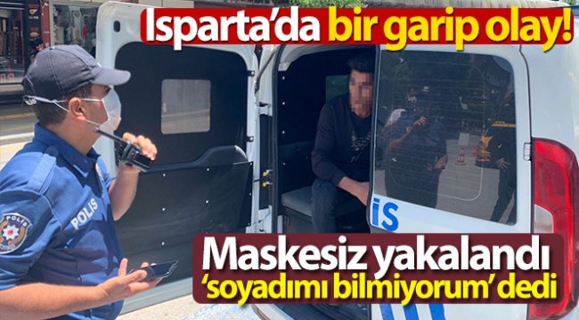 Maskesiz dolaşan adını bilip, soy adını bilmeyen gence cezai işlem uygulandı