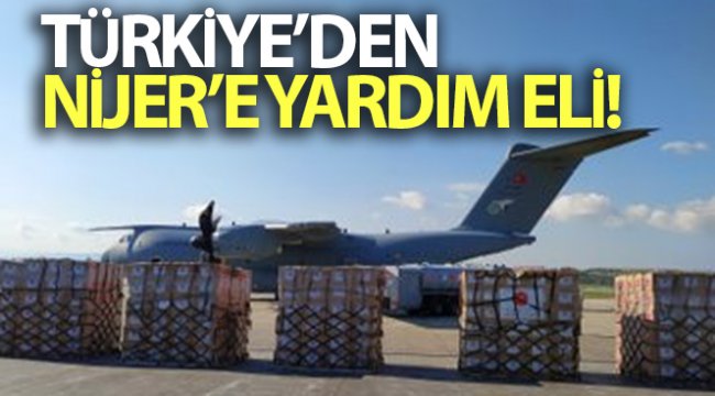 Türkiye'den Nijer'e yardım eli