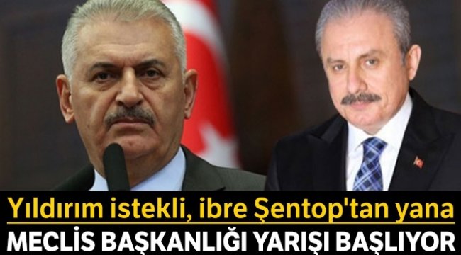 Yıldırım istekli, ibre Şentop'tan yana