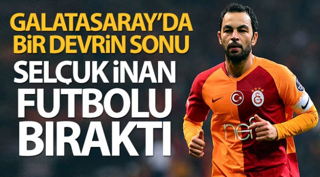 Selçuk İnan, futbol kariyerini noktaladığını açıkladı