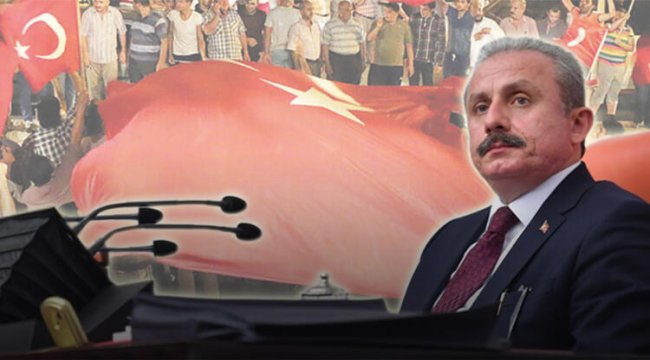 TBMM Başkanı Mustafa Şentop: Her ilimiz, her ilçemiz bir cephe, her ferdimiz sivil Mehmetçik oldu