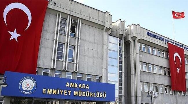 Ankara Emniyet Müdürlüğü'nde görev değişikliği