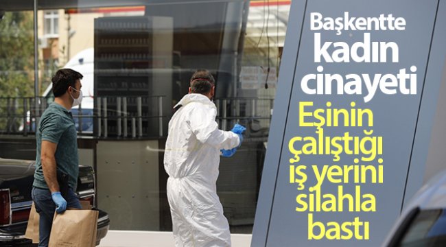 Başkentte kadın cinayeti