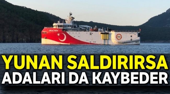 Yunanistan saldırırsa adalardan da olur