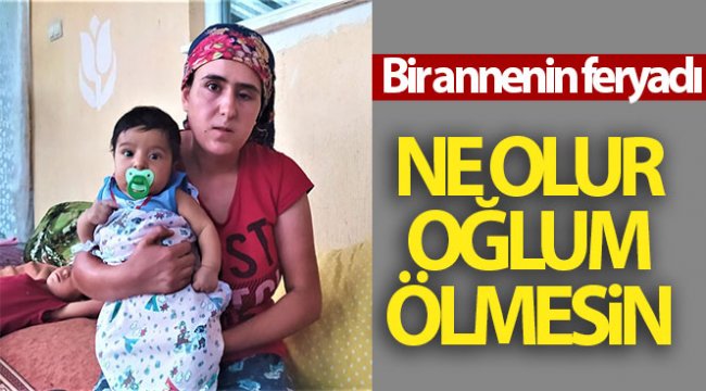 Bir annenin feryadı: 'Ne olur oğlum ölmesin'