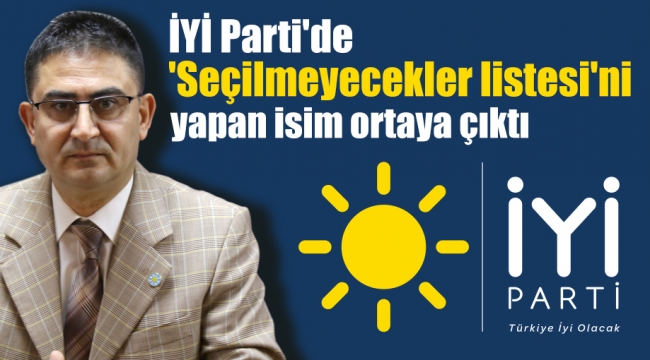 'O listeyi ben yaptım'