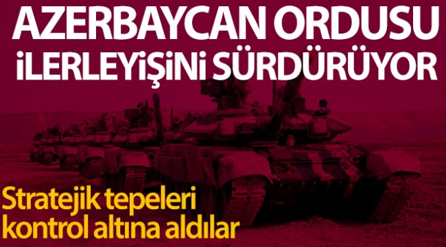 Azerbaycan ordusu, Madagiz çevresinde stratejik tepeleri kontrol altına aldı