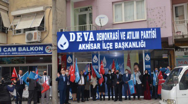 DEVA PARTİSİ AKHİSAR İLÇE KONGRESİ YAPILDI