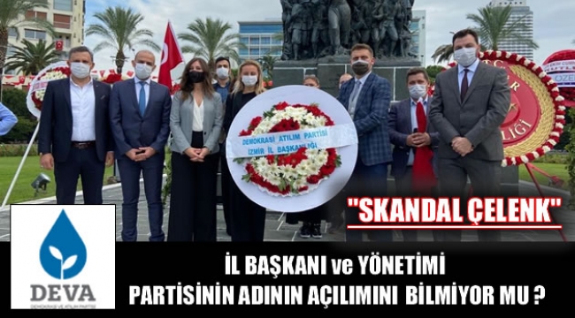 İZMİR'DE YENİ PARTİ Mİ KURULDU ? 