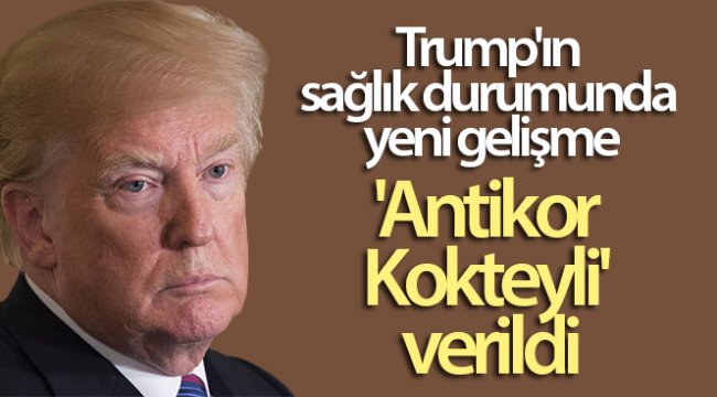 Trump'ın sağlık durumunda yeni gelişme! ABD Başkanı Donald Trump Hastaneye kaldırıldı