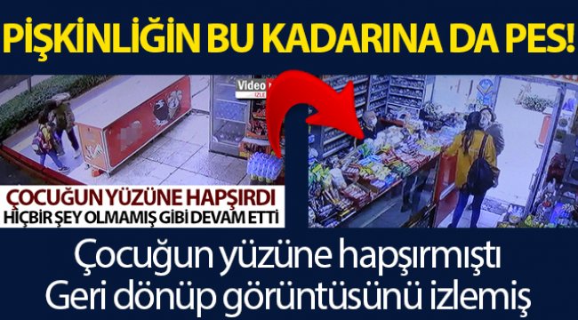 Pişkinliğin bu kadarına da pes: Yolda yürüyen kızın yüzüne hapşırmıştı, geri dönüp görüntüsünü izlemiş