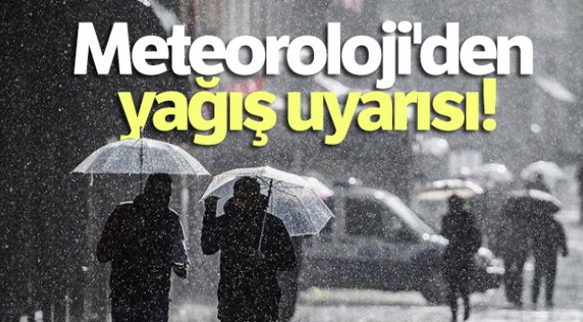 Meteoroloji'den yağış uyarısı -19 Aralık yurtta hava durumu