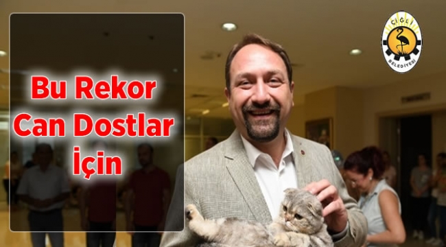 Bu Rekor Can Dostlar İçin 