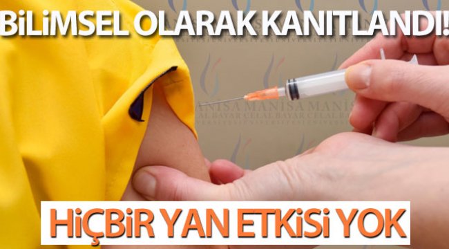 CoronaVac aşının ciddi bir yan etkisi olmadığı bilimsel olarak da kanıtlandı