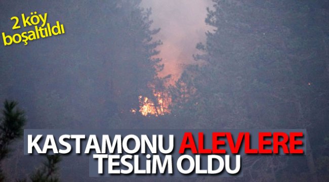 Kastamonu alevlere teslim oldu