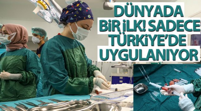 Yanık tedavisinde dünyada bir ilk: Türkiye'de uygulanıyor