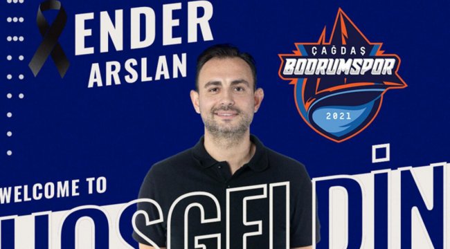 Ender Arslan, Çağdaş Bodrum'un yeni antrenörü oldu