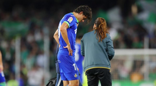 Getafe'de Enes Ünal'ın talihsiz sakatlığı