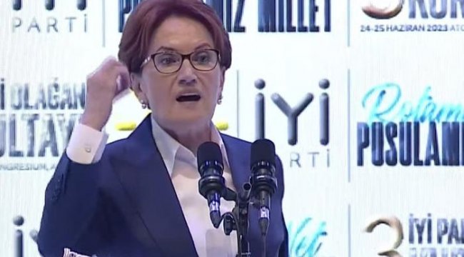 İYİ Parti 3. Olağan Kurultayı! Meral Akşener'den çok sert CHP ve 6'lı masa çıkışı! 'En büyük pişmanlığım...' Akşener yeniden genel başkan seçildi