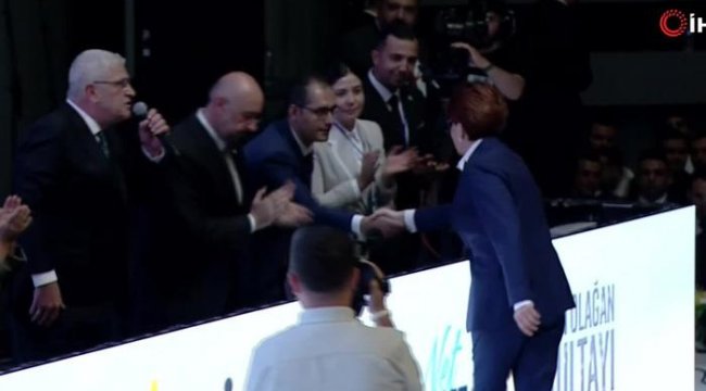 İYİ Parti kurultayında sürpriz gelişme! Eski MHP'li isim İYİ Parti'ye katıldı