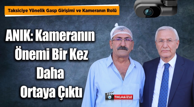 Taksiciye Yönelik Gasp Girişimi ve Kameranın Rolü