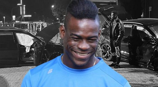 Adana Demirspor'un golcüsü Mario Balotelli trafik kazası geçirdi! Testi reddetti, sağlık durumu iyi