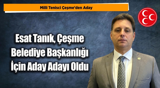 Milli Tenisci Çeşme'den Aday