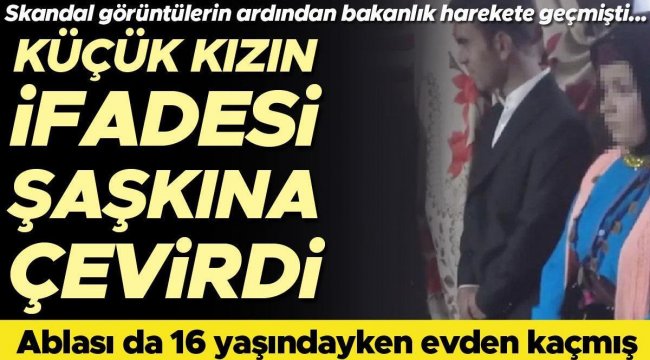 13 yaşında kız kendisinden 15 yaş büyük adamla nişanlandırılmıştı... Koruma altına alındı! Ablası da 16 yaşındayken evden kaçmış