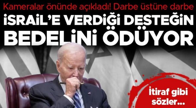 İsrail geri adım atmadı, Biden İsrail'e verdiği desteğin bedelini hissediyor