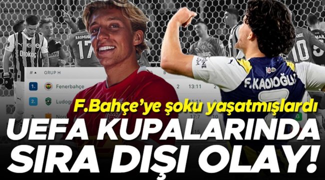 UEFA kupalarında böylesi görülmedi! Fenerbahçe'nin grubunda sıra dışı olay... +10 averajla evlerine döndüler