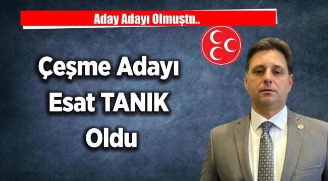 Aday Adayı Olmuştu Adaylığı Açıklandı.