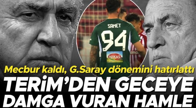 Derbide Fatih Terim'den Galatasaray dönemini hatırlatan hamle! Samet Akaydin forvet oldu, tur penaltılarla geldi