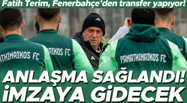 Fatih Terim, Fenerbahçe'den transfer yapıyor! Samet Akaydin, Panathinaikos yolcusu