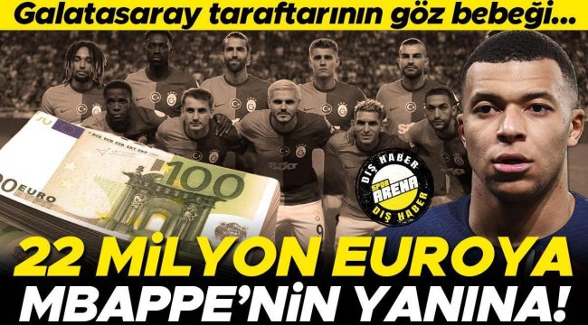 Galatasaray taraftarının göz bebeğine PSG kancası! 22 milyon euroya Kylian Mbappe'nin yanına...