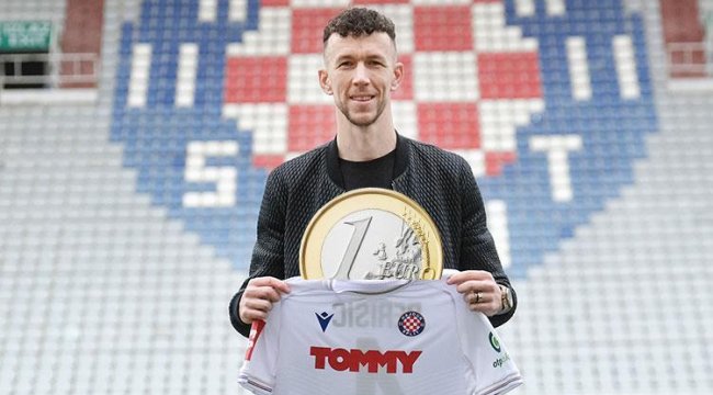 Hajduk Split'te bir garip sözleşme daha: Fenerbahçe ile anılan Ivan Perisic, 1 euroya imzayı attı!