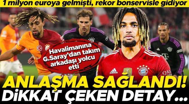 Sacha Boey, 32 milyon Euro'luk rekor bonservisle Bayern Münih'te! Galatasaray'da Boey'in yerine 2 aday var