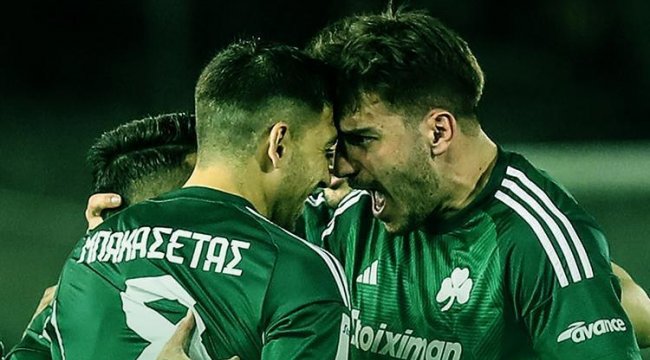 Anastasios Bakasetas attı, Panathinaikos nefes aldı