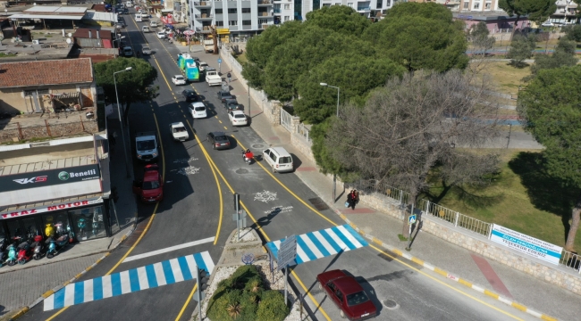 AYDIN BÜYÜKŞEHİR BELEDİYESİ SANAYİ CADDESİ'NDE ÇALIŞMALARINI TAMAMLADI