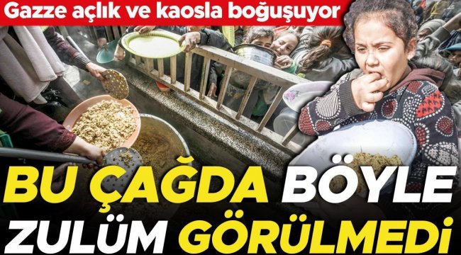 BM yardımları durdurmak zorunda kaldı... Gazze açlık ve kaosla boğuşuyor