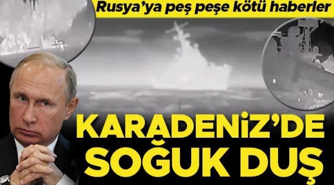 Kiev'in yüzü gülmeye başladı! Rusya'ya Karadeniz'de soğuk duş...