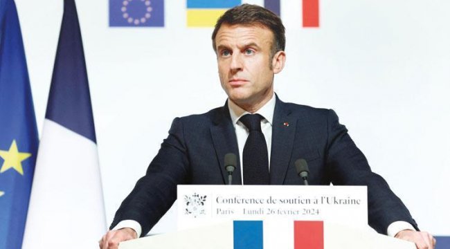 Macron'un sözleri Avrupa'yı karıştırdı: Ukrayna'ya gerekirse asker göndeririz