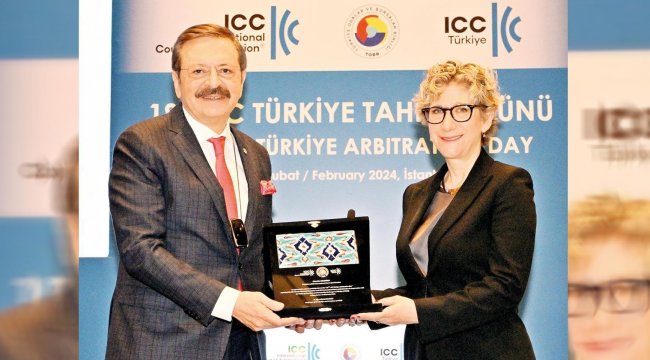 TOBB Başkanı 18. ICC Türkiye Tahkim Günü'nde konuştu... Tahkimle yatırım 10 milyar doları aştı