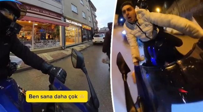 Yol verdiği teyzenin duasını almıştı: Motosikletiyle kaza yaptı