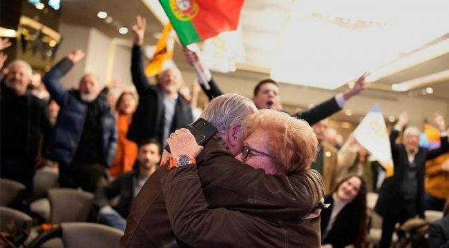 Portekiz'de seçimden ilk sonuçlar geldi: Sağ ittifak ilk sırada, aşırı sağ oyunu ikiye katladı