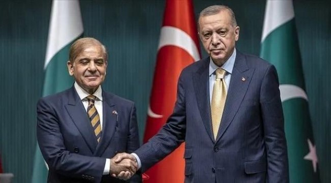 Son dakika... Cumhurbaşkanı Erdoğan, Pakistan Başbakanı Şerif ile görüştü